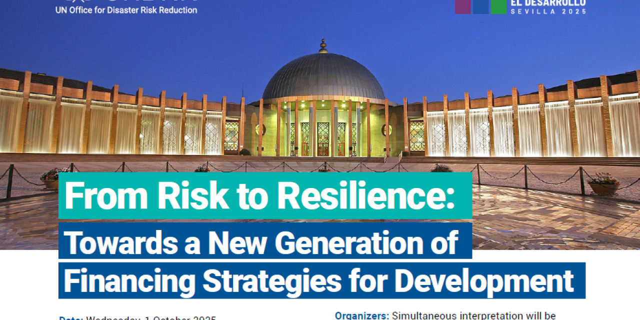 Concept Note From Risk to Resilience